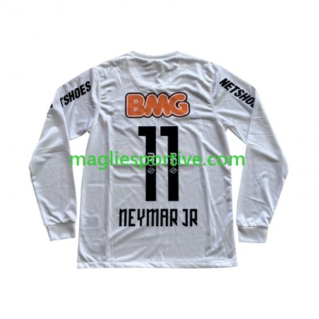 Completo Calcio Santos FC Neymar JR 11 Retro Divisa Prima 2011-2012 ML